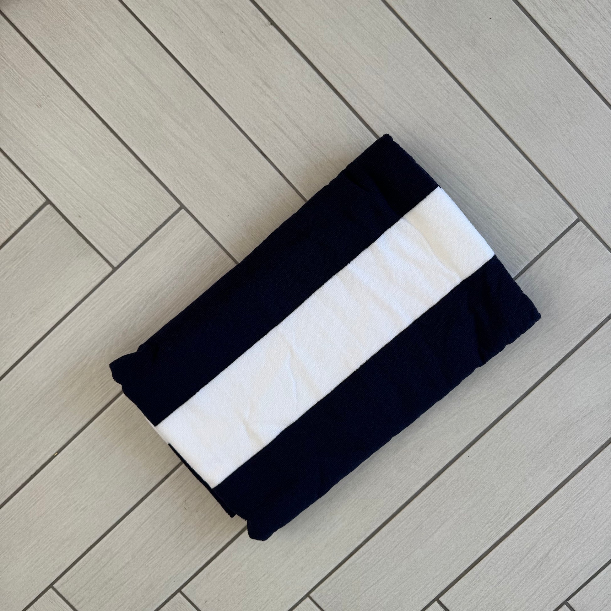 Microfibre stripe Beach Towel