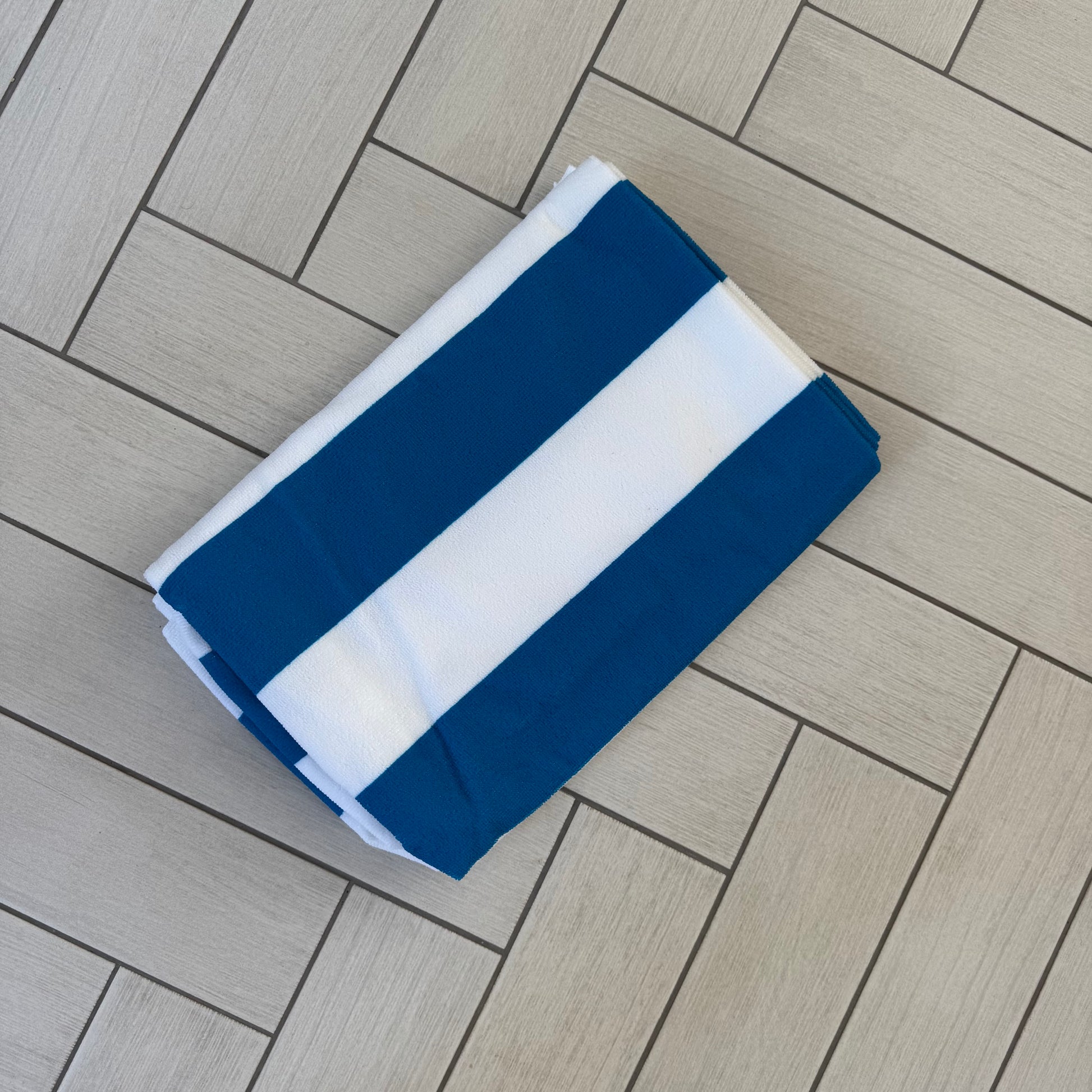 Microfibre stripe Beach Towel
