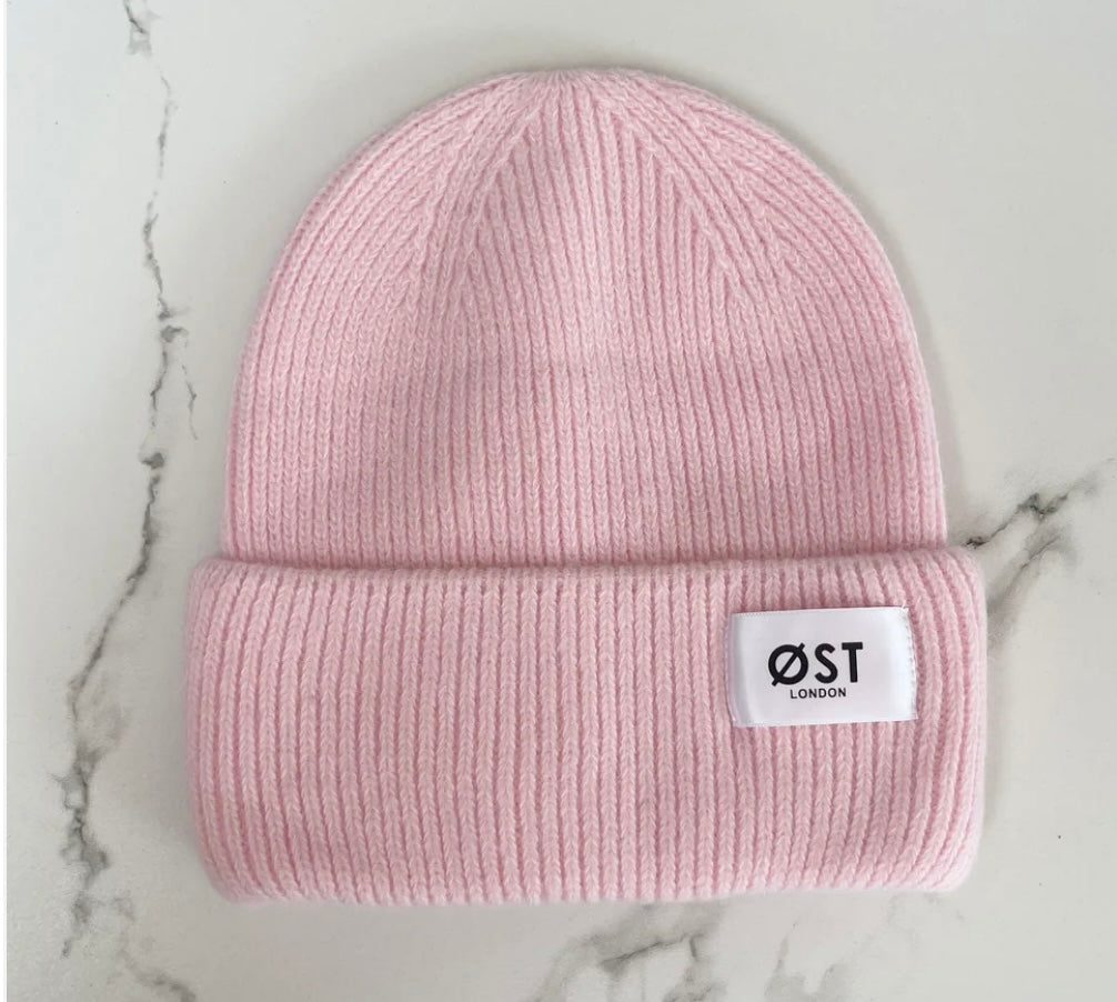 Angora Beanie - light pink