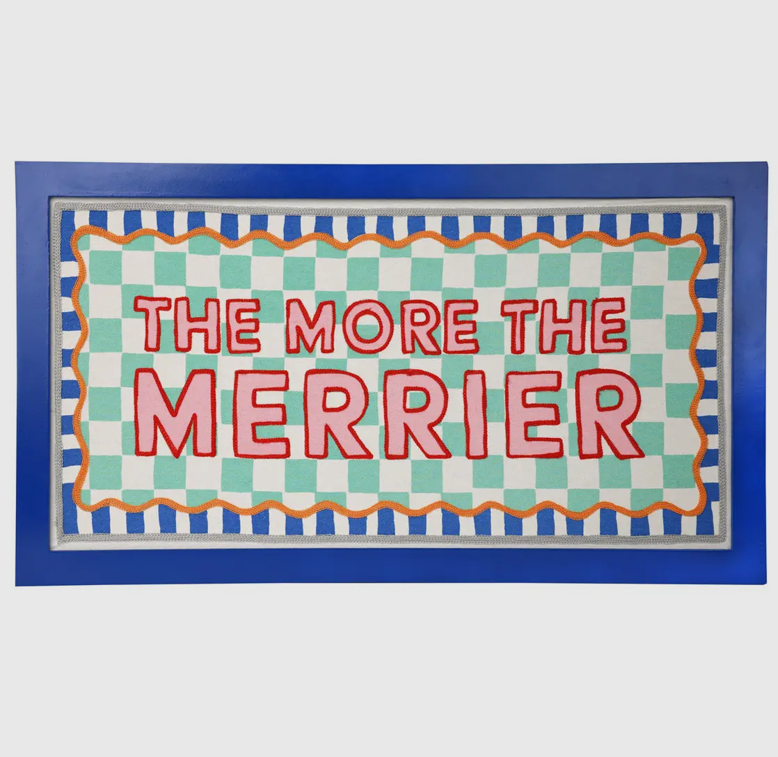 The More the Merrier Fabric Wallhanging