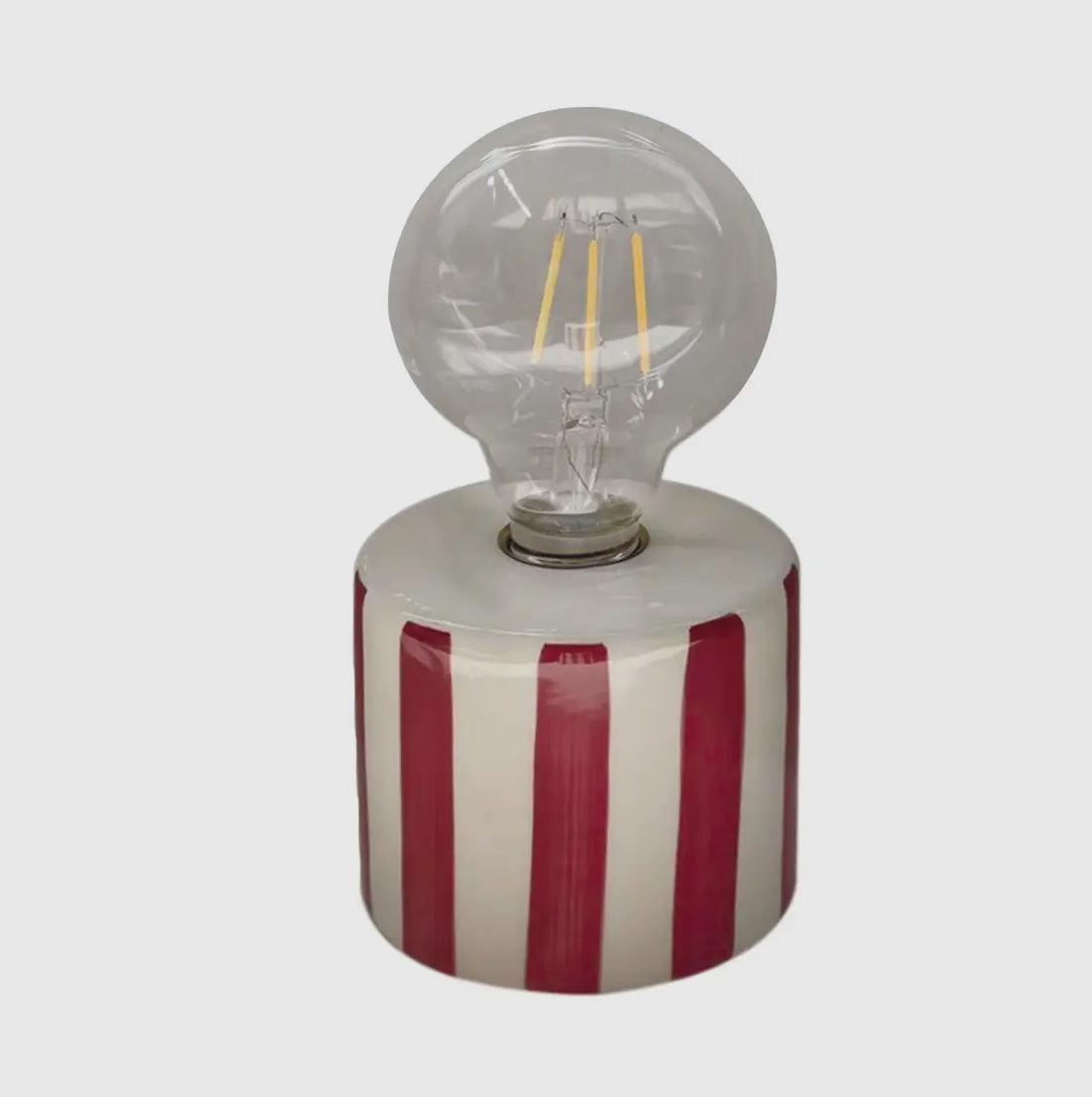 OBJECT PARIS Decorative stripe battery operative lamp