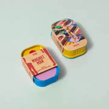 Block Design Tinned Goods - Mini Man