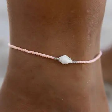 Mauna Loa Anklet - Peach