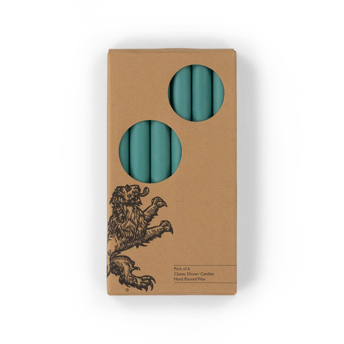 Beryl Green Eco Dinner Candles
