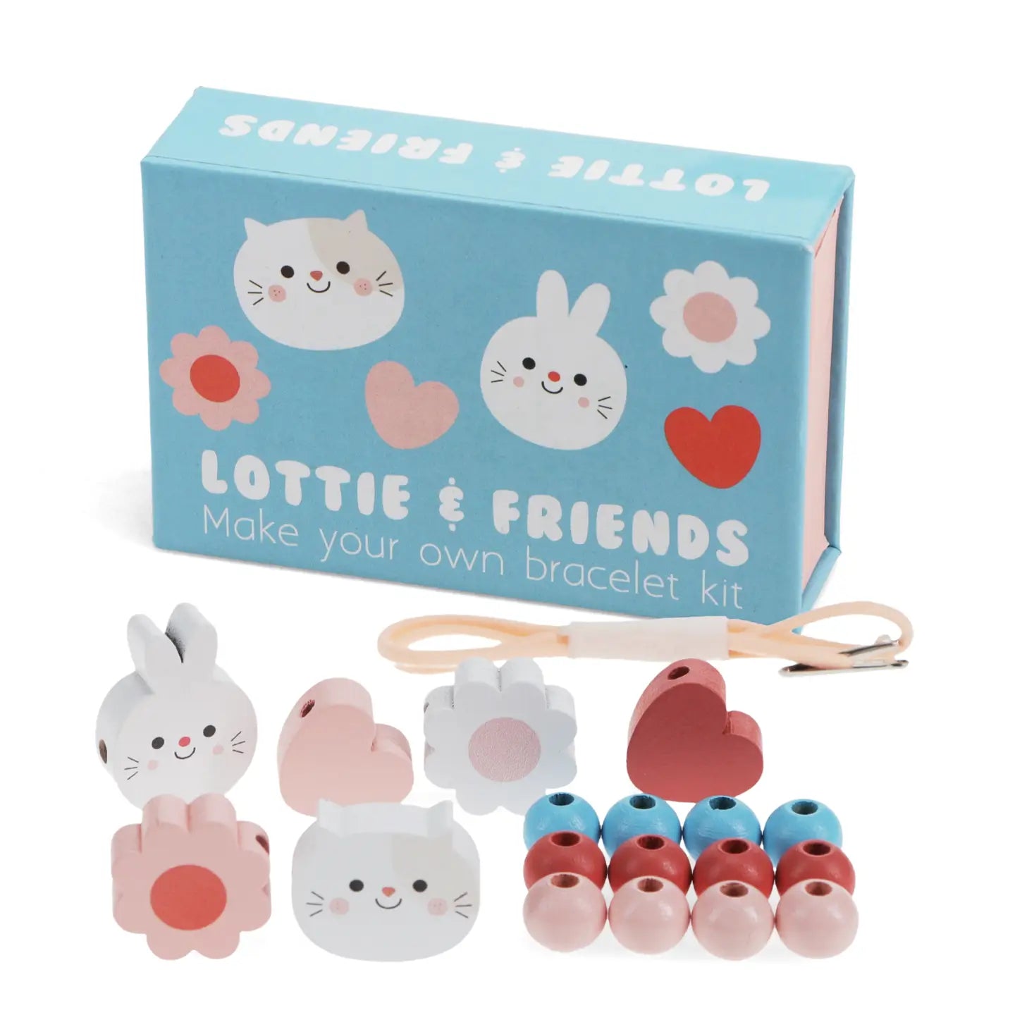 Wooden Bead Bracelet Kit - Lottie and Friends