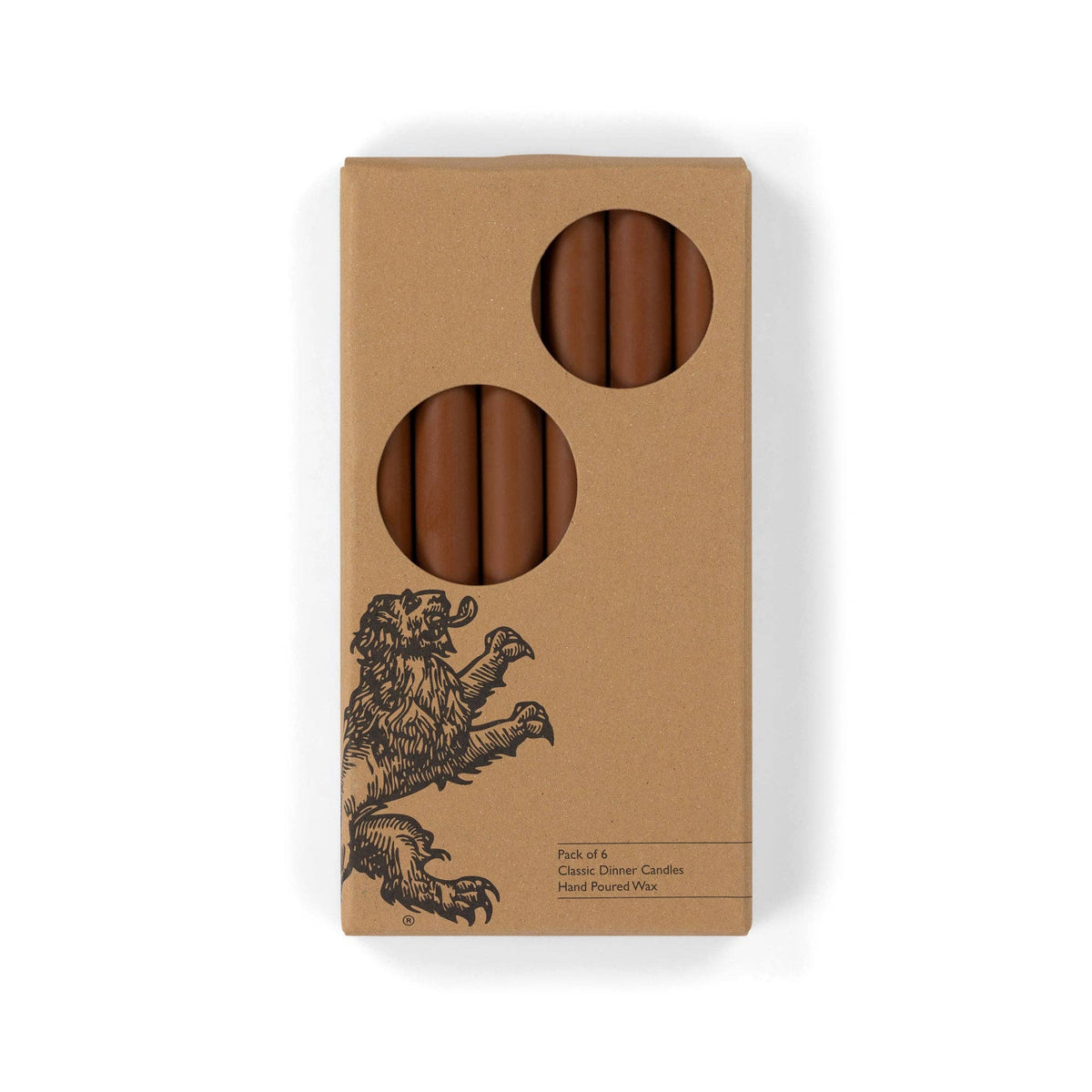 Bronze Eco Dinner Candles