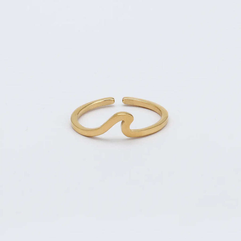 Wave Ring | Stainless Steel