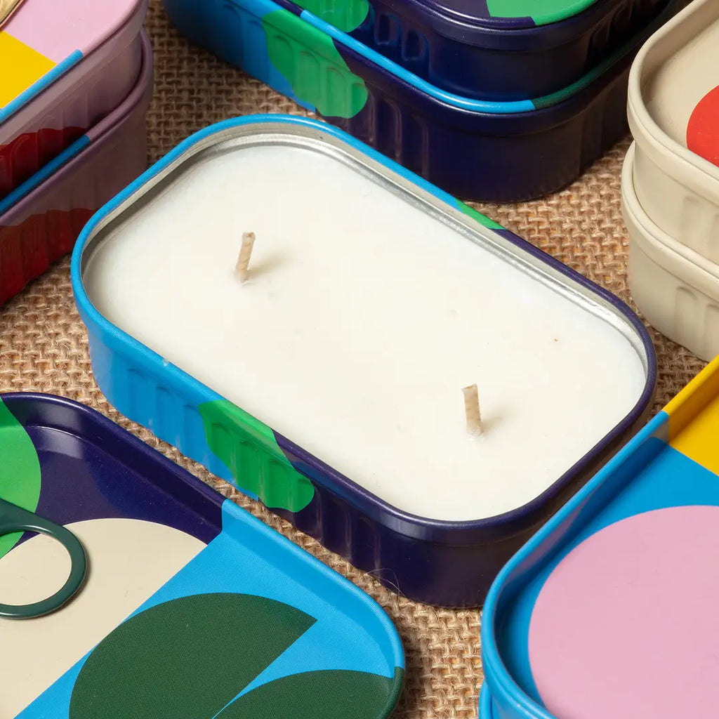 Block Design Tinned Goods - Great Outdoors Candle