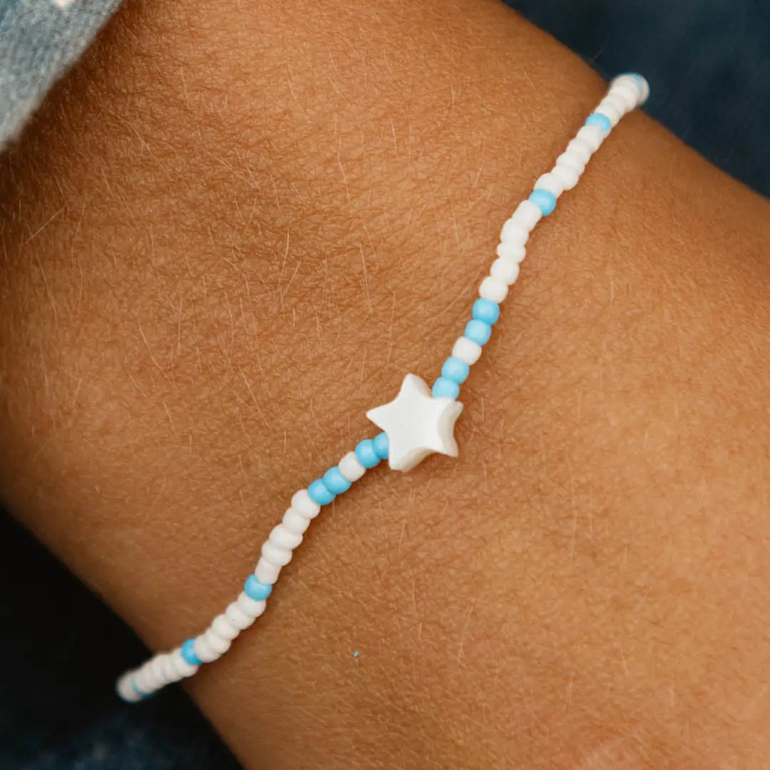WaiʻAnae Beaded Surfer Bracelet