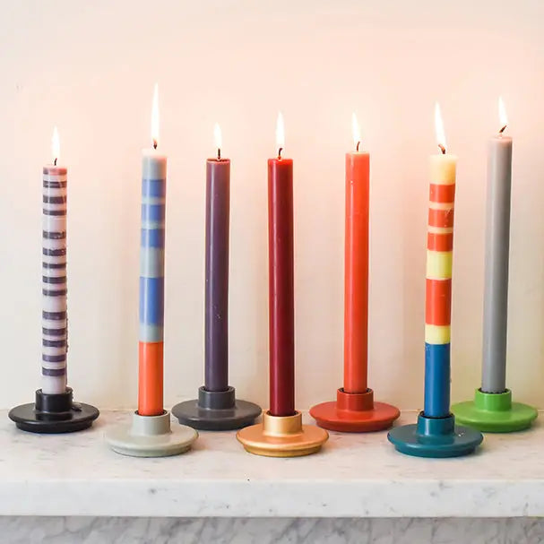 Eco Dinner Candles - Rust