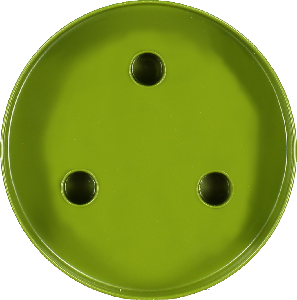 British Colour Standard Metal Candle Platter Small