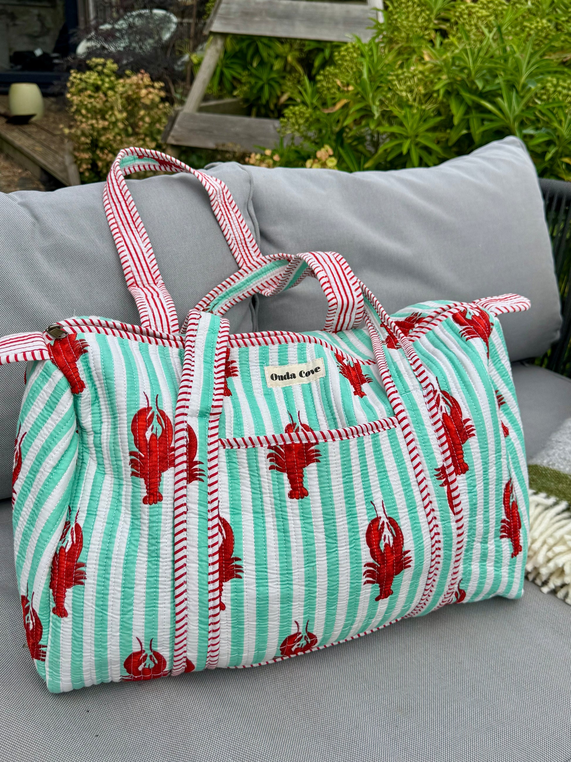 Weekend Duffle Bag - turquoise
