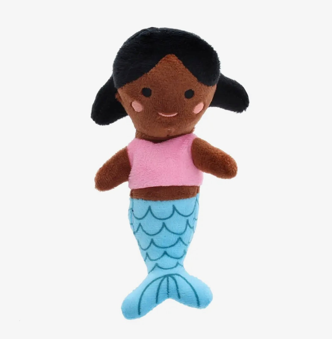 Miniature mermaid in a box