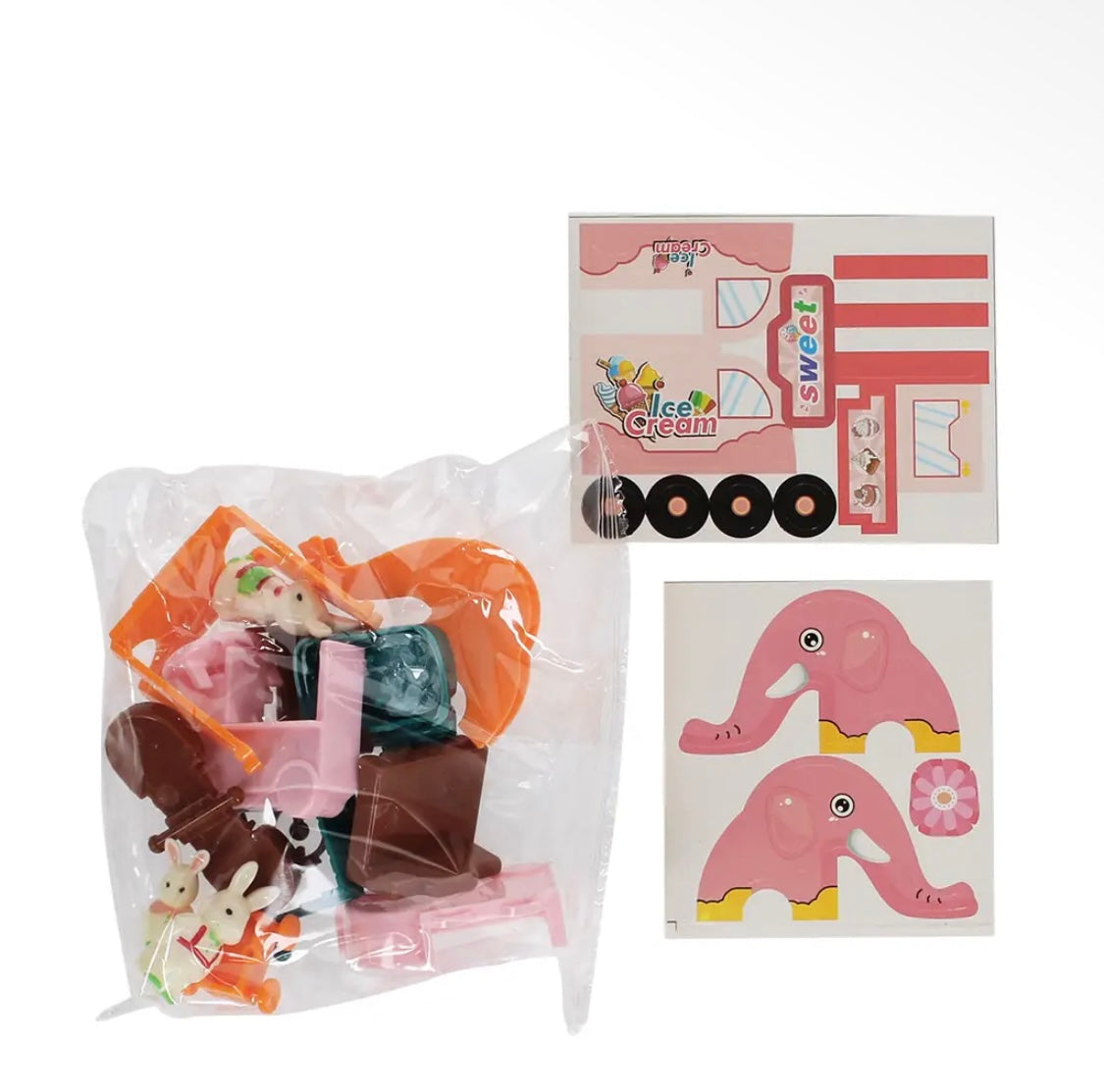 Little world Playset - Ice cream playground
