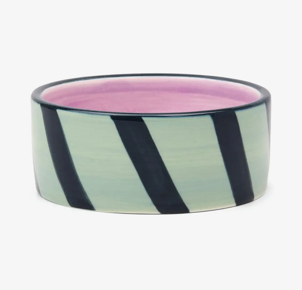 Izzy Stripe Ceramic Wine Coaster - various designs