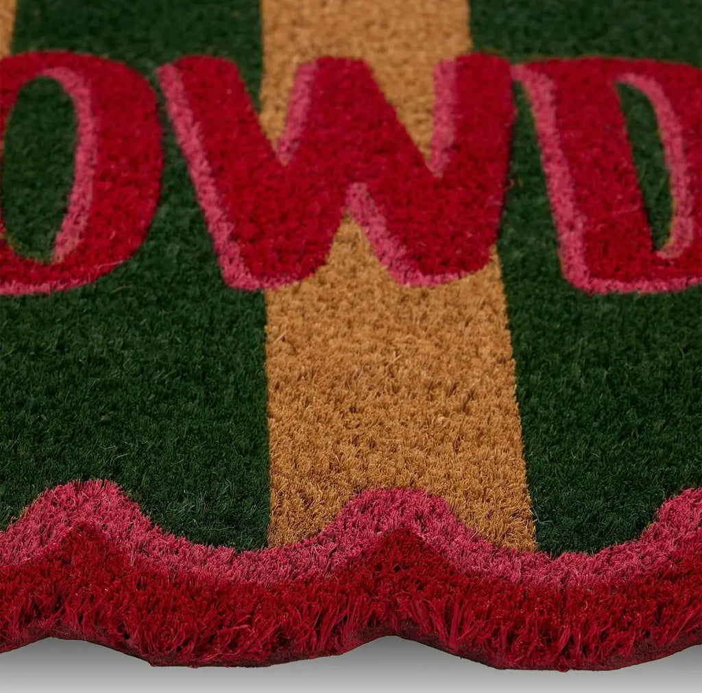 Howdy coir stripe door mat
