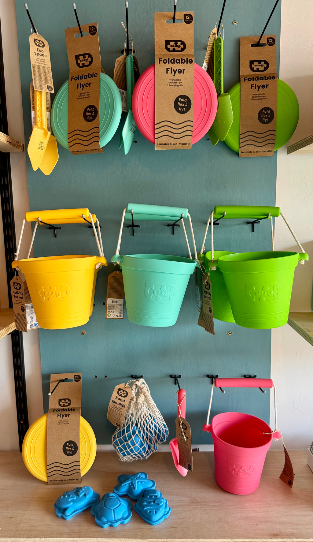Bigjigs Eco friendly sustainable buckets
