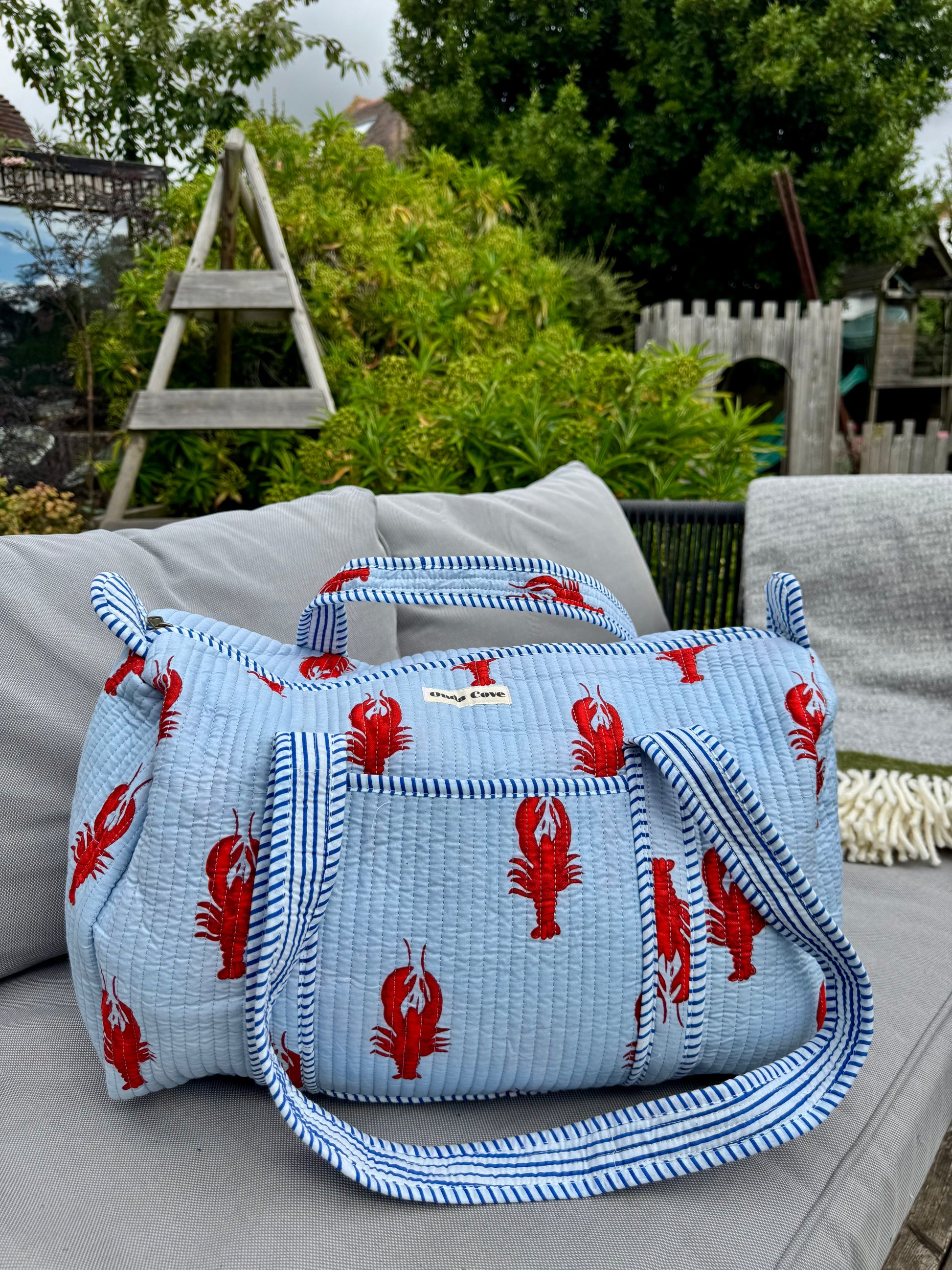 Weekend Duffle Bag - blue