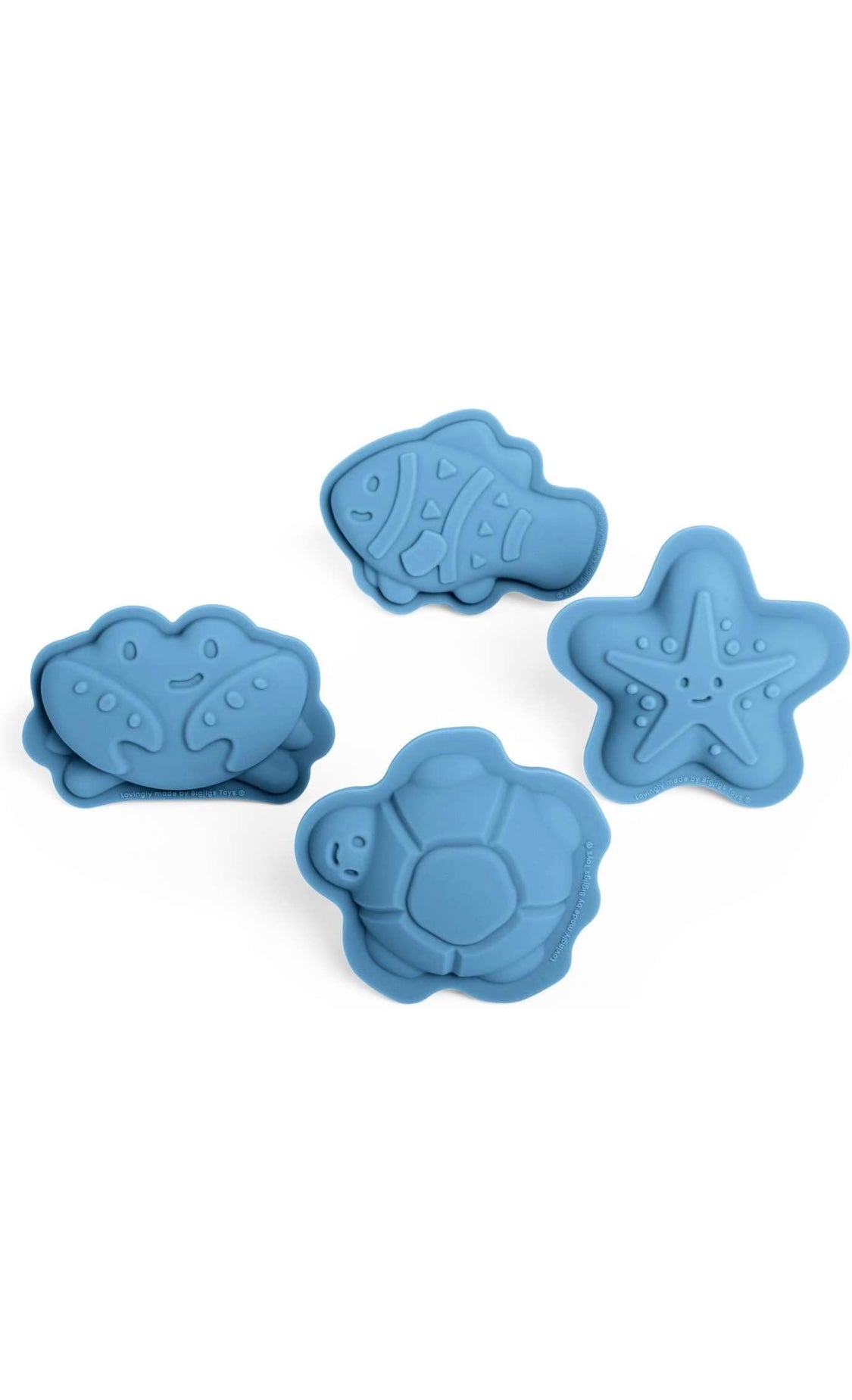 Bigjigs Silicone sand moulds