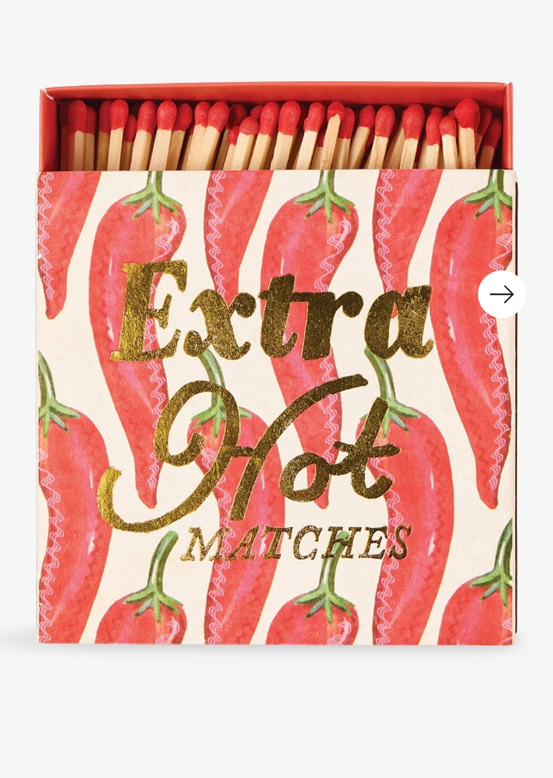 Paddy Wax Illustrated Match’s - Extra Hot