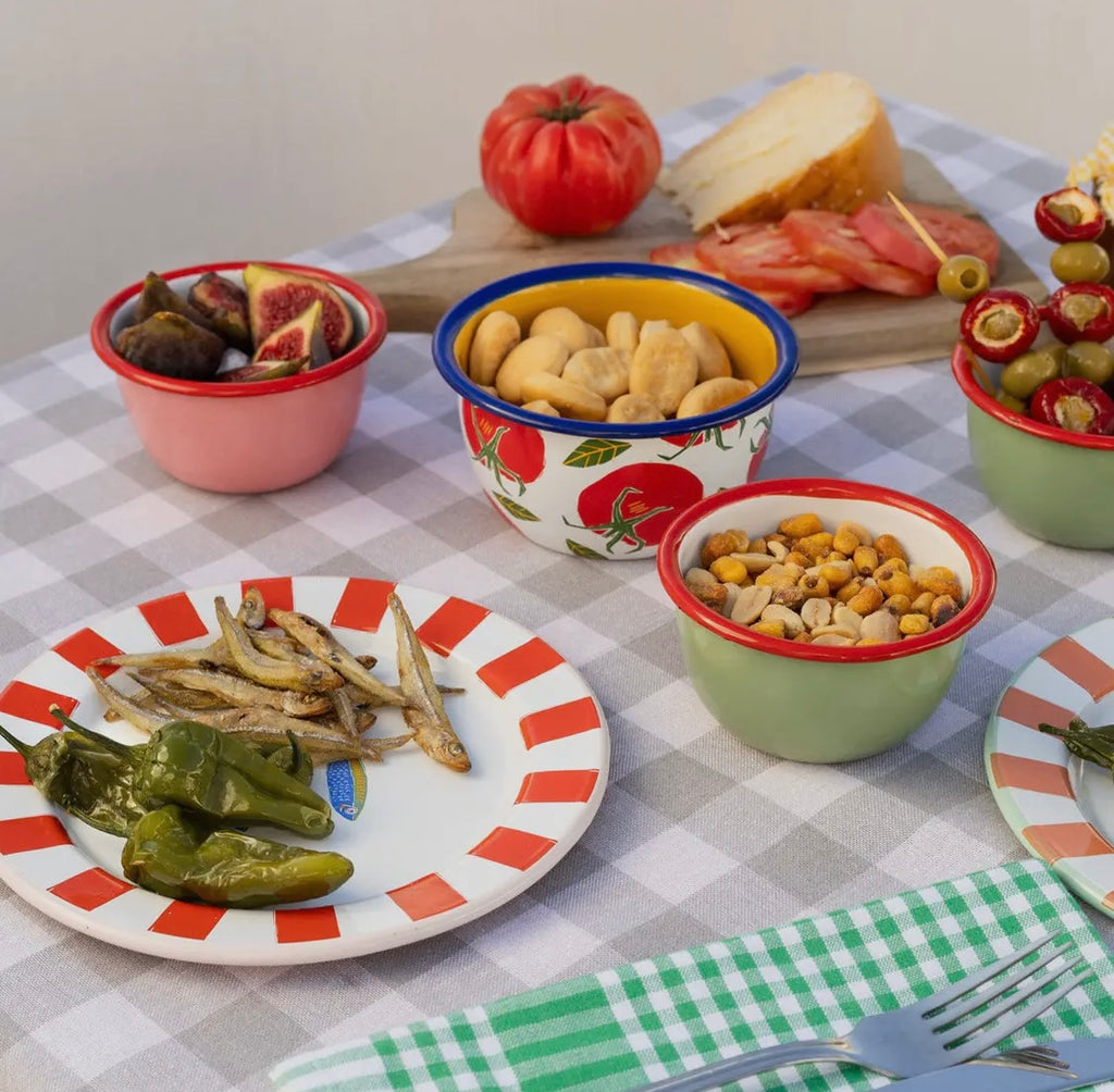 Bon Appetit Olive Enamel Bowl - 10cm