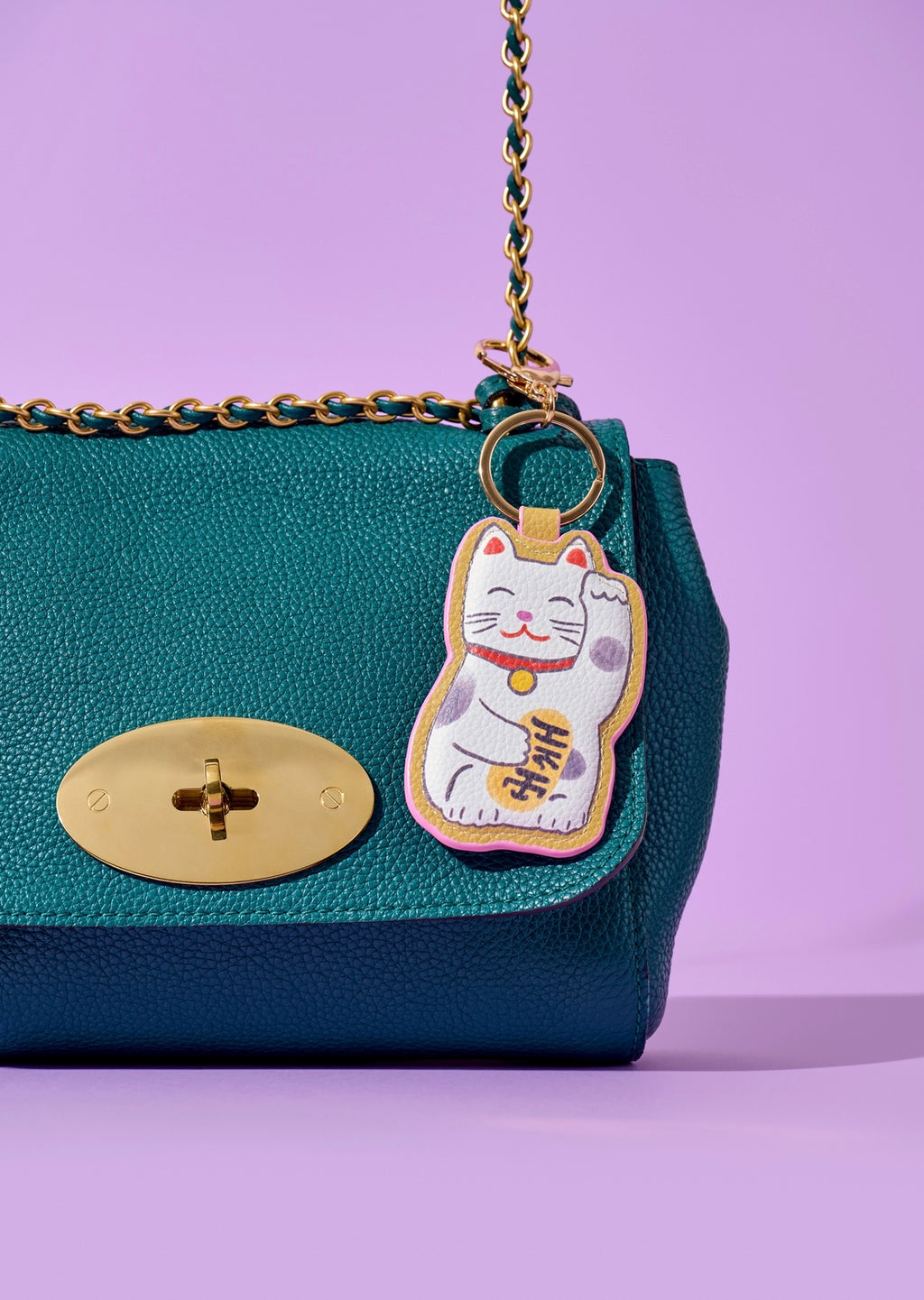 Hijinx Lucky Cat Bag Charm