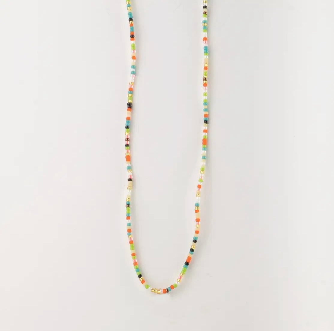 Alila Dainty Beaded Choker - Rainbow