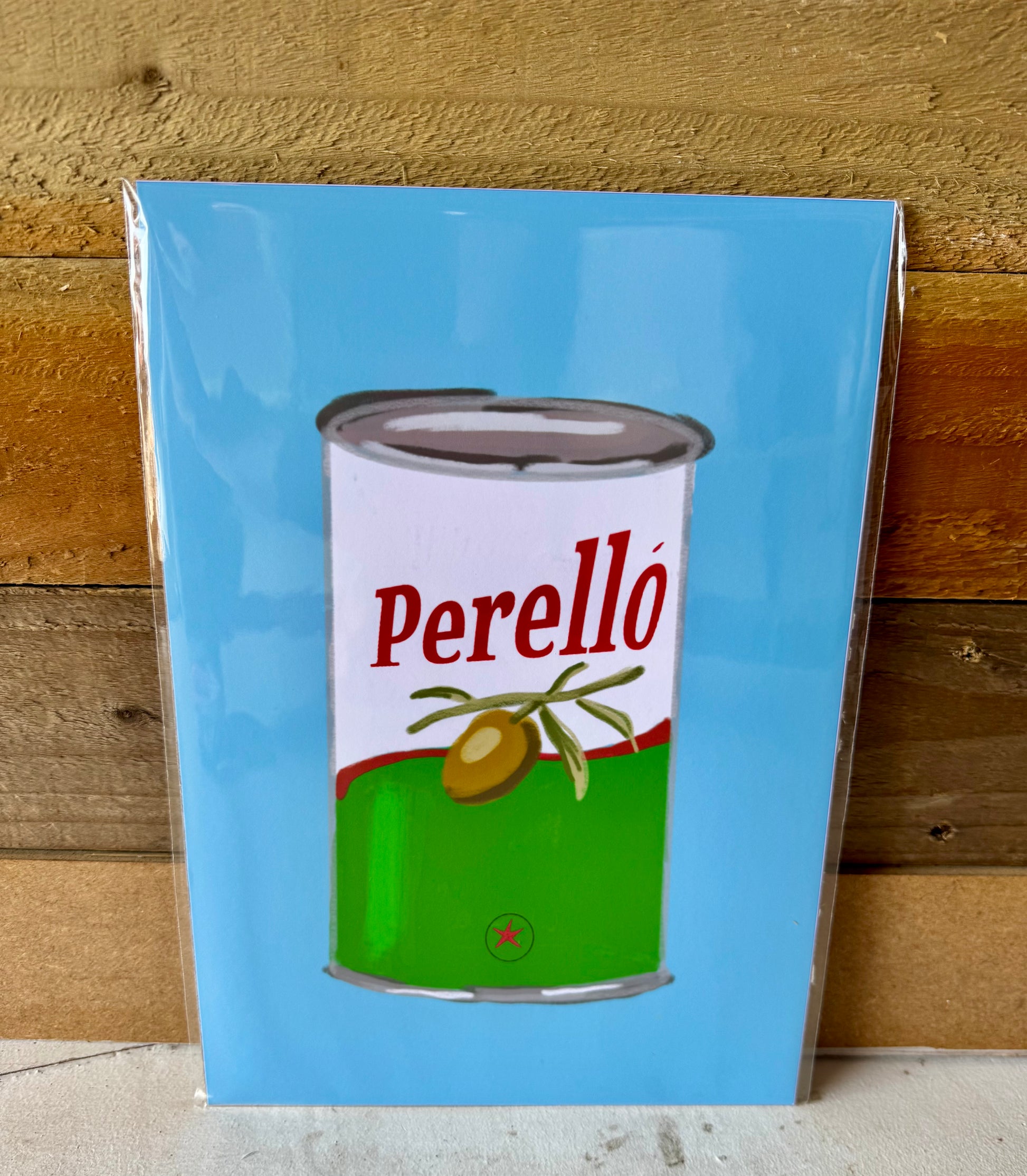Perello Olive Can Art print
