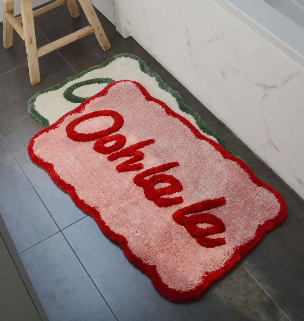 ALLURE BATH FASHIONS Ooh LaLa Scallop Bath Mat