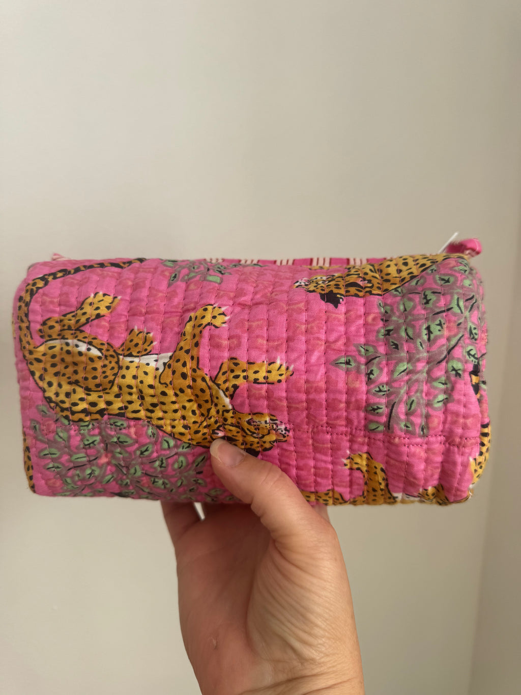 Cosmetic pouches various sizes - Leopard print