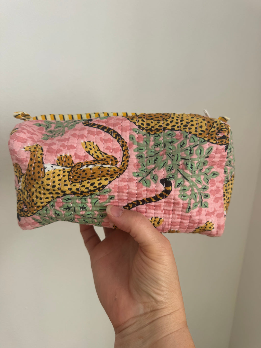 Cosmetic pouches various sizes - Leopard print