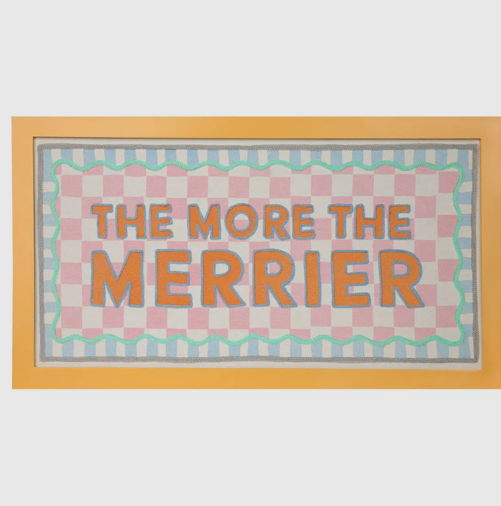 The More the Merrier Fabric Wallhanging