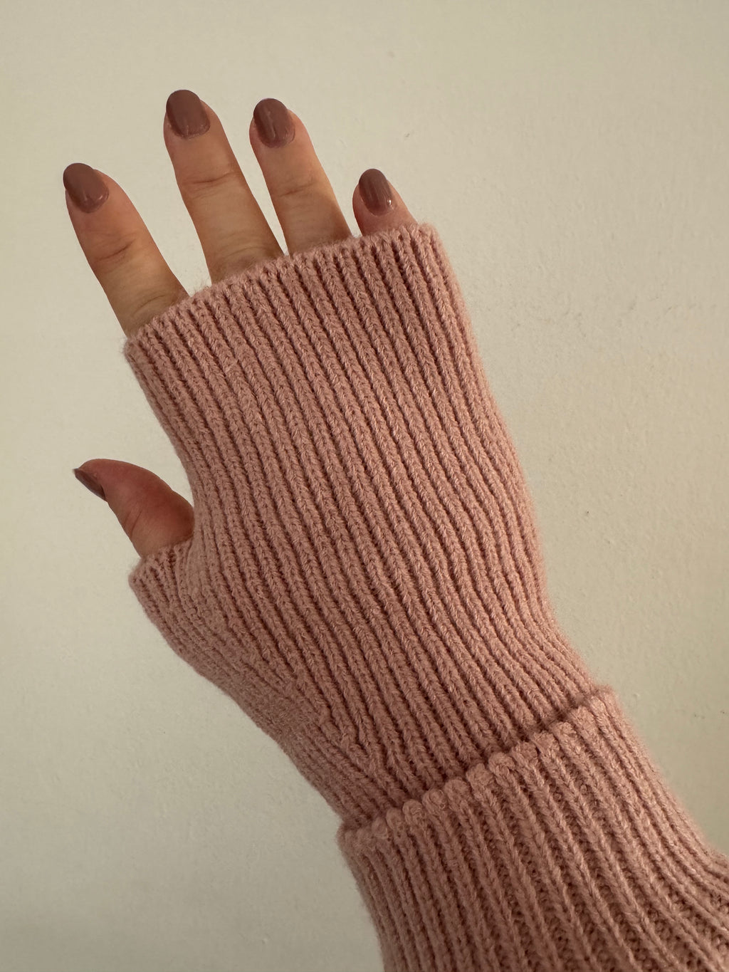 Wool mittens - Rosa