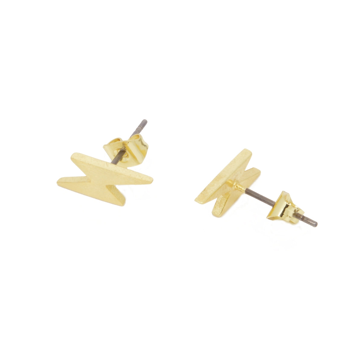 Lightening Strike Earrings (gold)