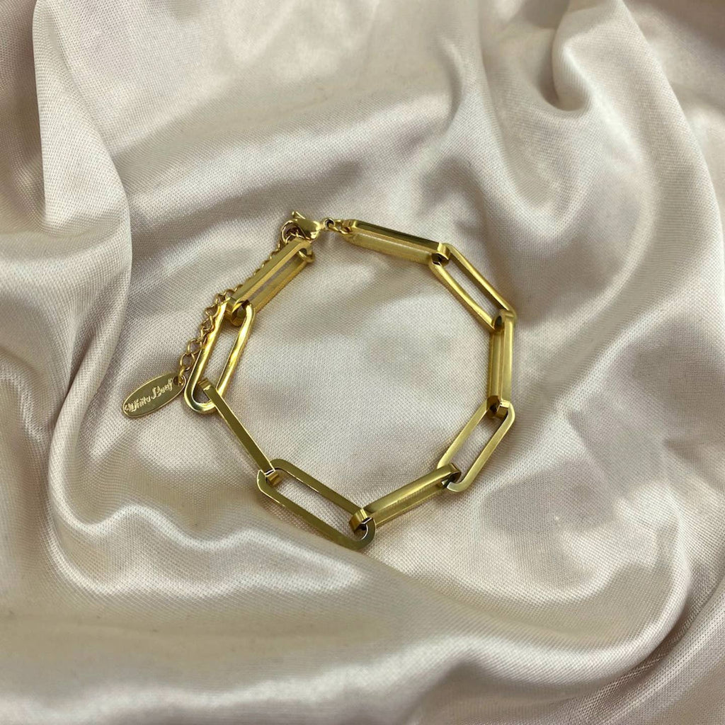 Long Links Bracelet (gold)