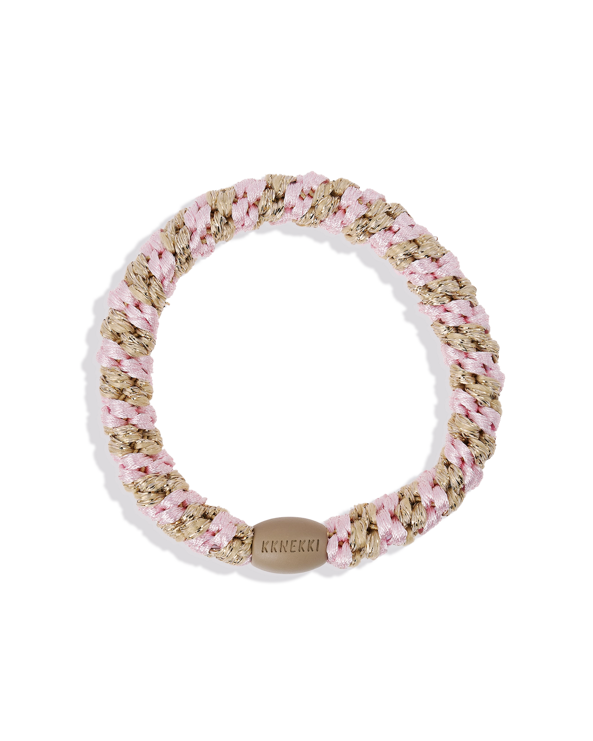 KKNEKKI - light pink beige glitter stripe