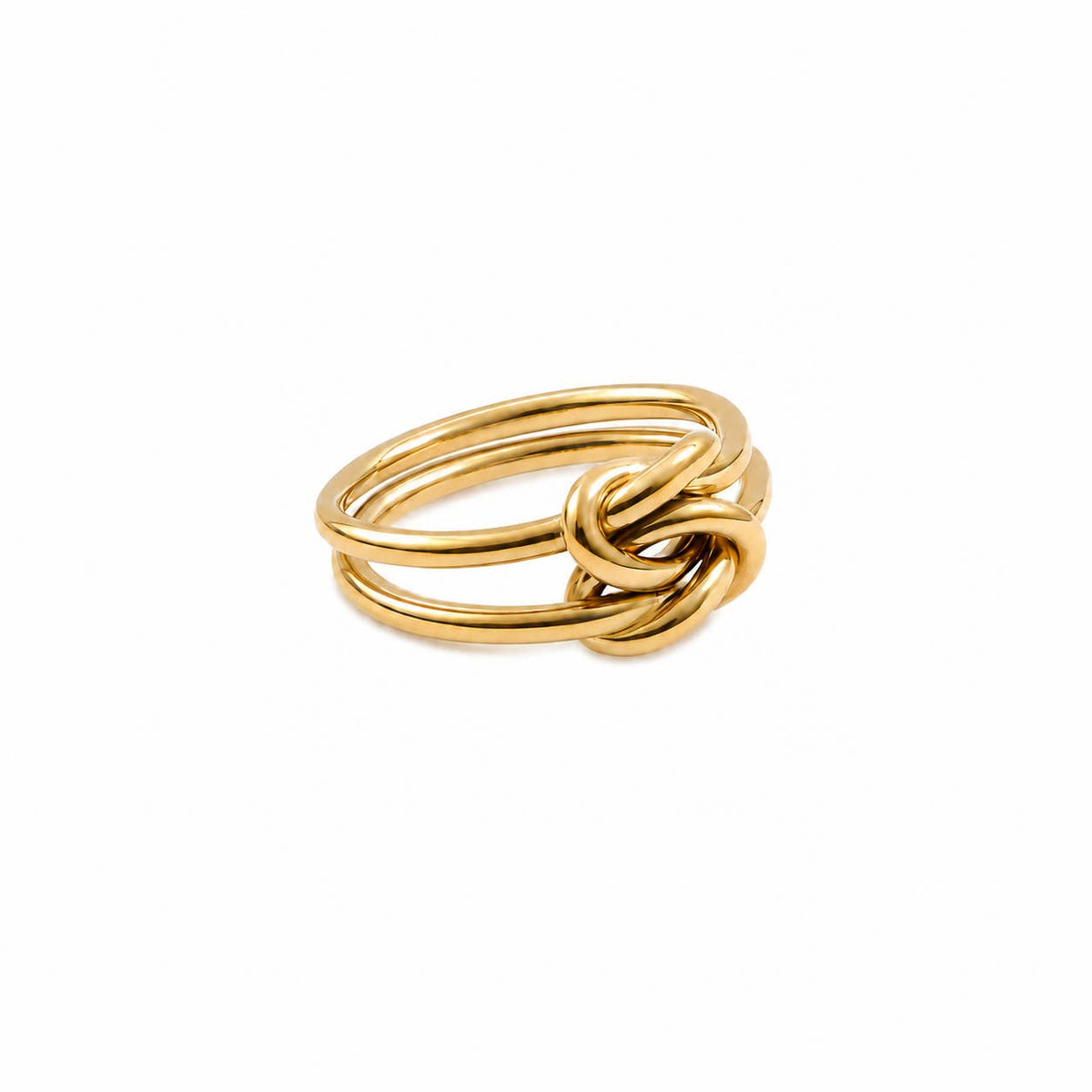 Double knot ring (gold)