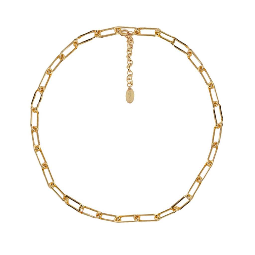 Long link necklace (gold)