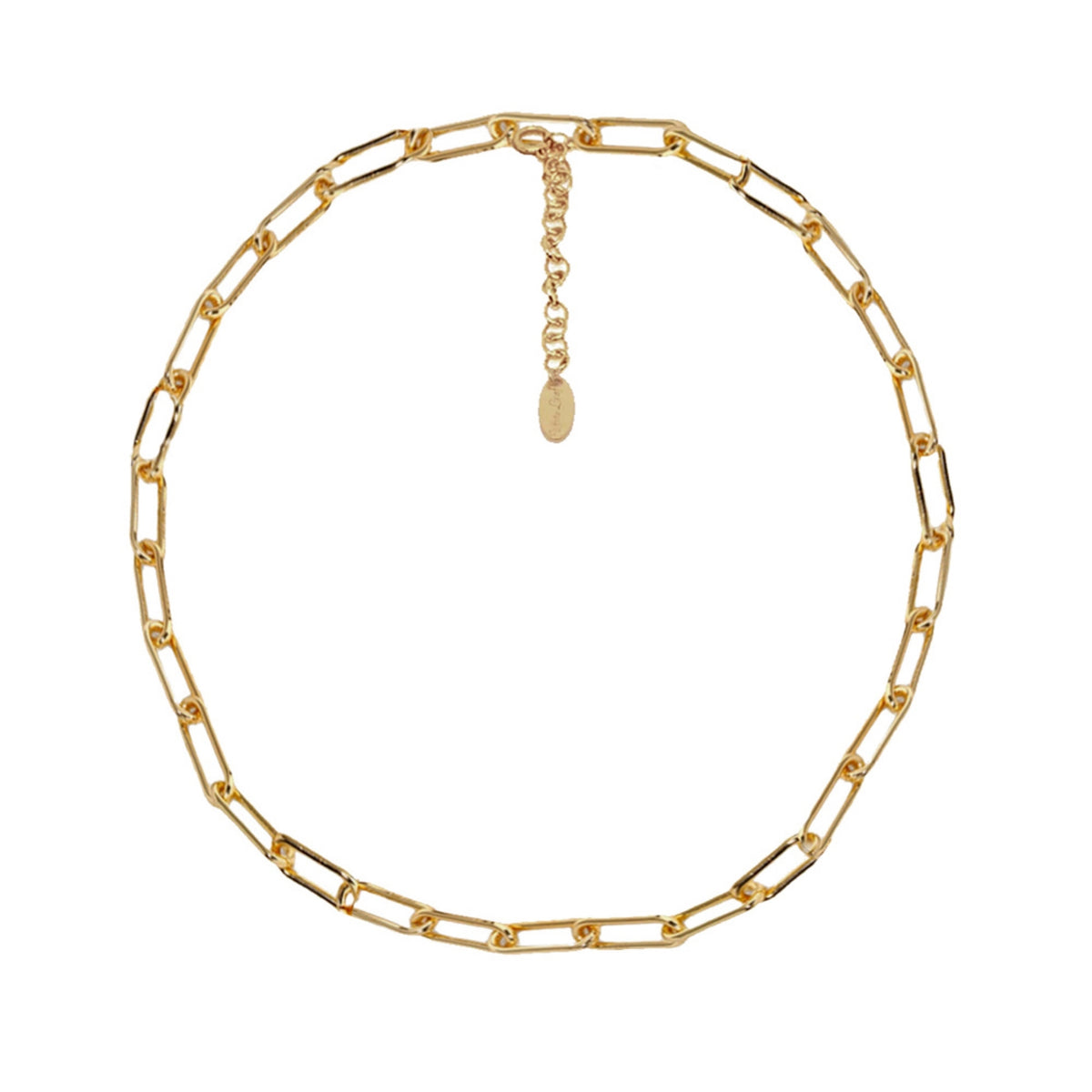 Long link necklace (gold)
