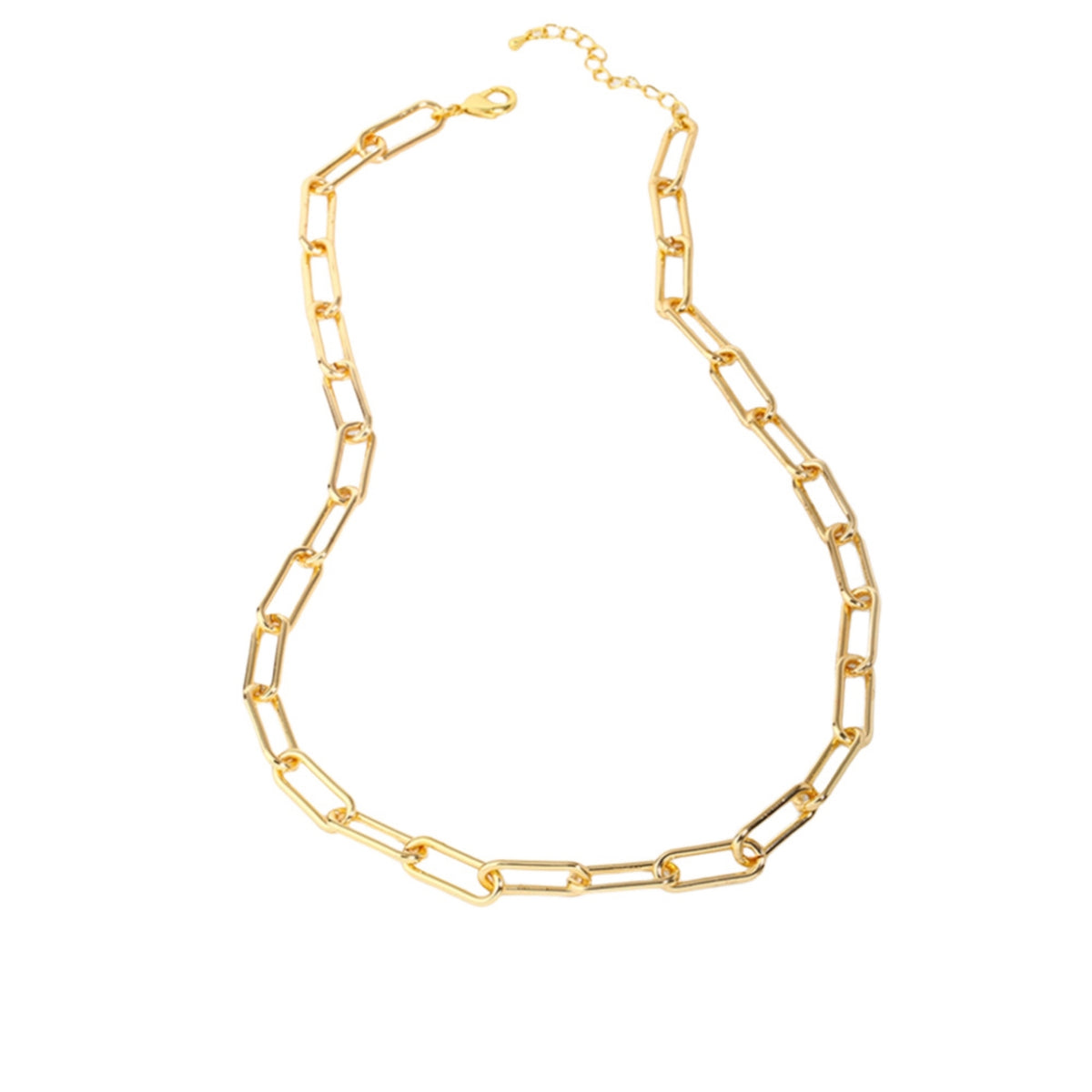 Long link necklace (gold)