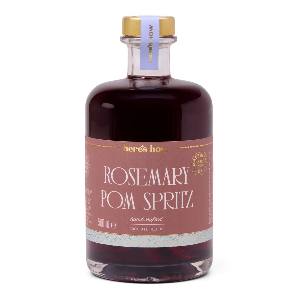 Cocktail Mix - Rosemary Pom Spritz 500ml