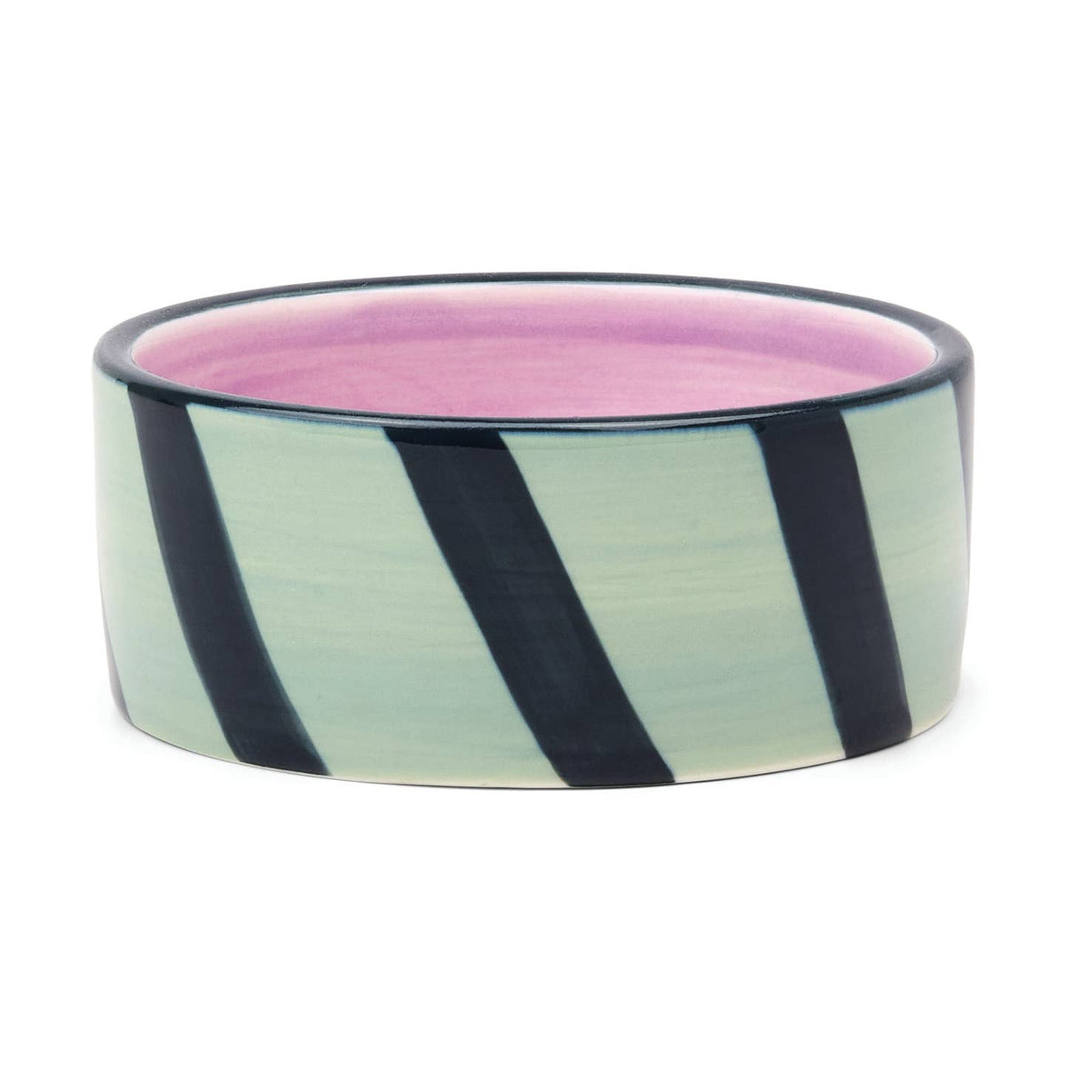Izzy Stripe Ceramic Wine Coaster - various designs