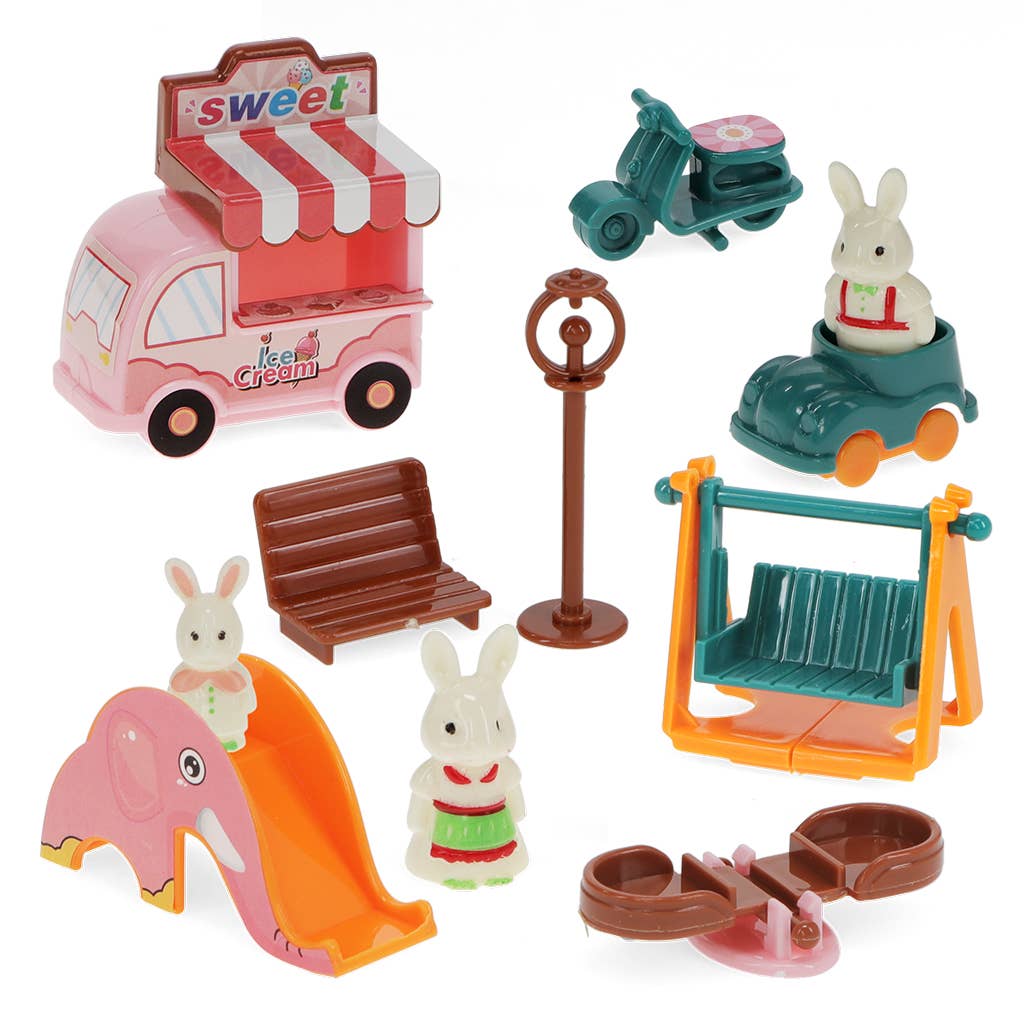 Little world Playset - Ice cream playground