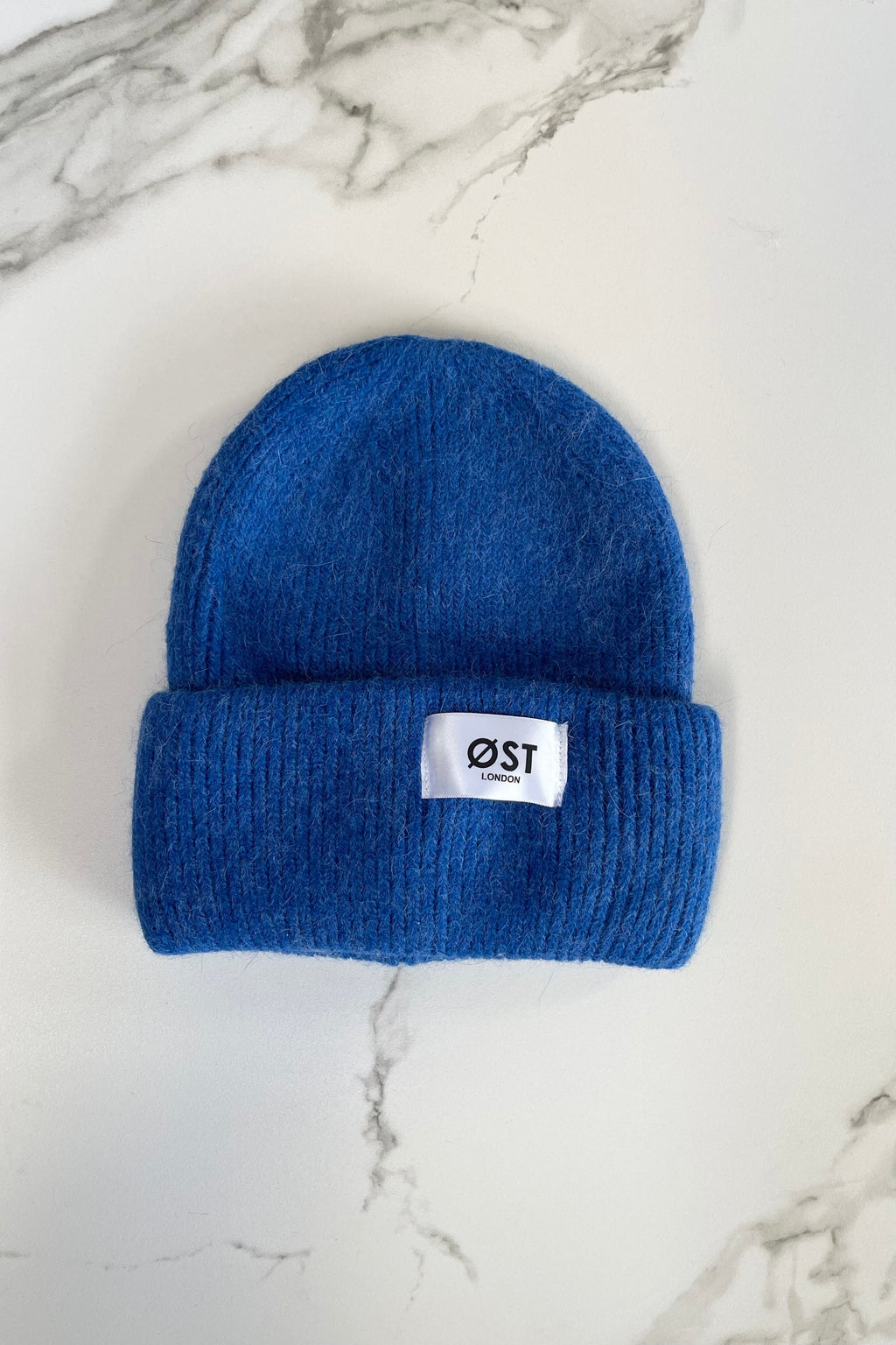 Clara Angora Beanie - Petroleum