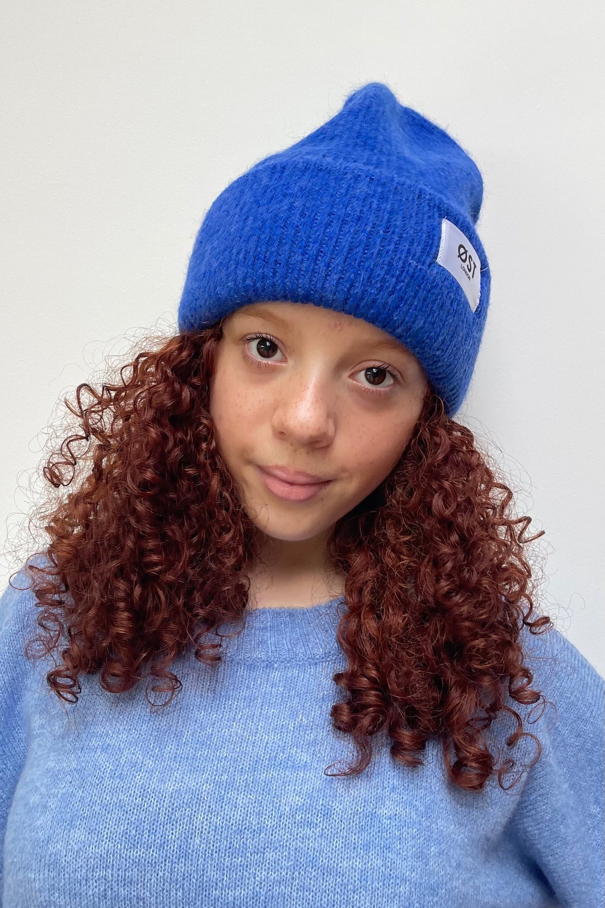 Clara Angora Beanie - Petroleum