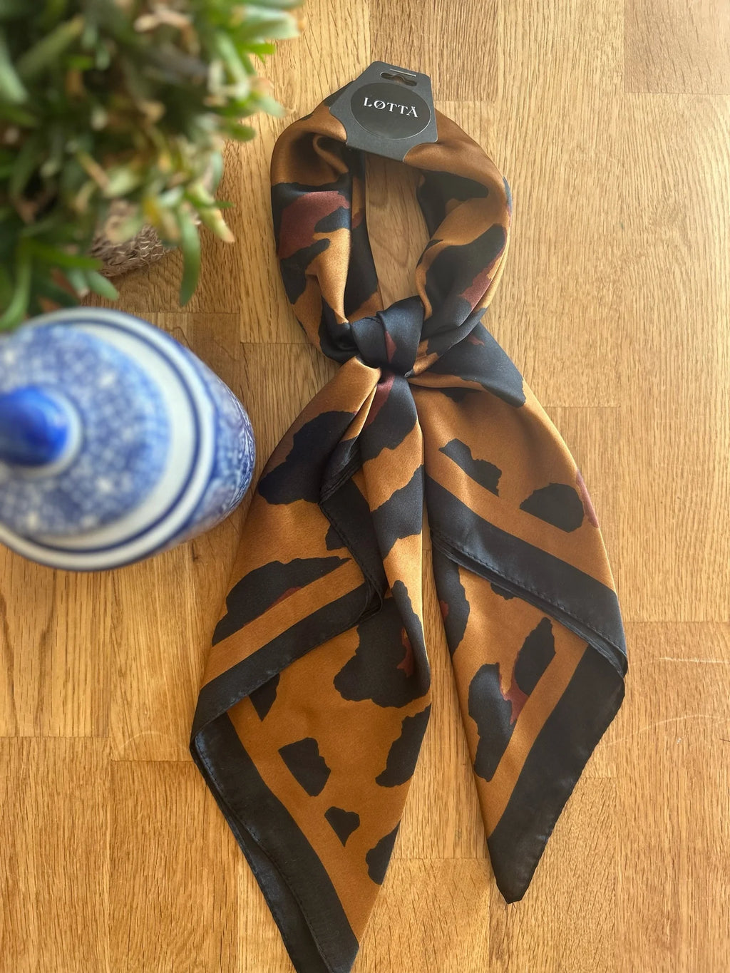 Bold Leopard Neck Scarf