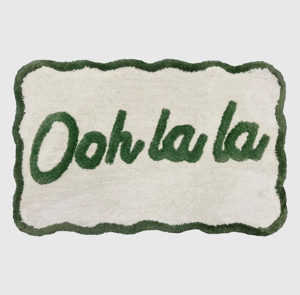 ALLURE BATH FASHIONS Ooh LaLa Scallop Bath Mat