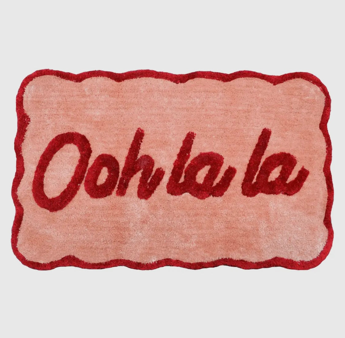 ALLURE BATH FASHIONS Ooh LaLa Scallop Bath Mat