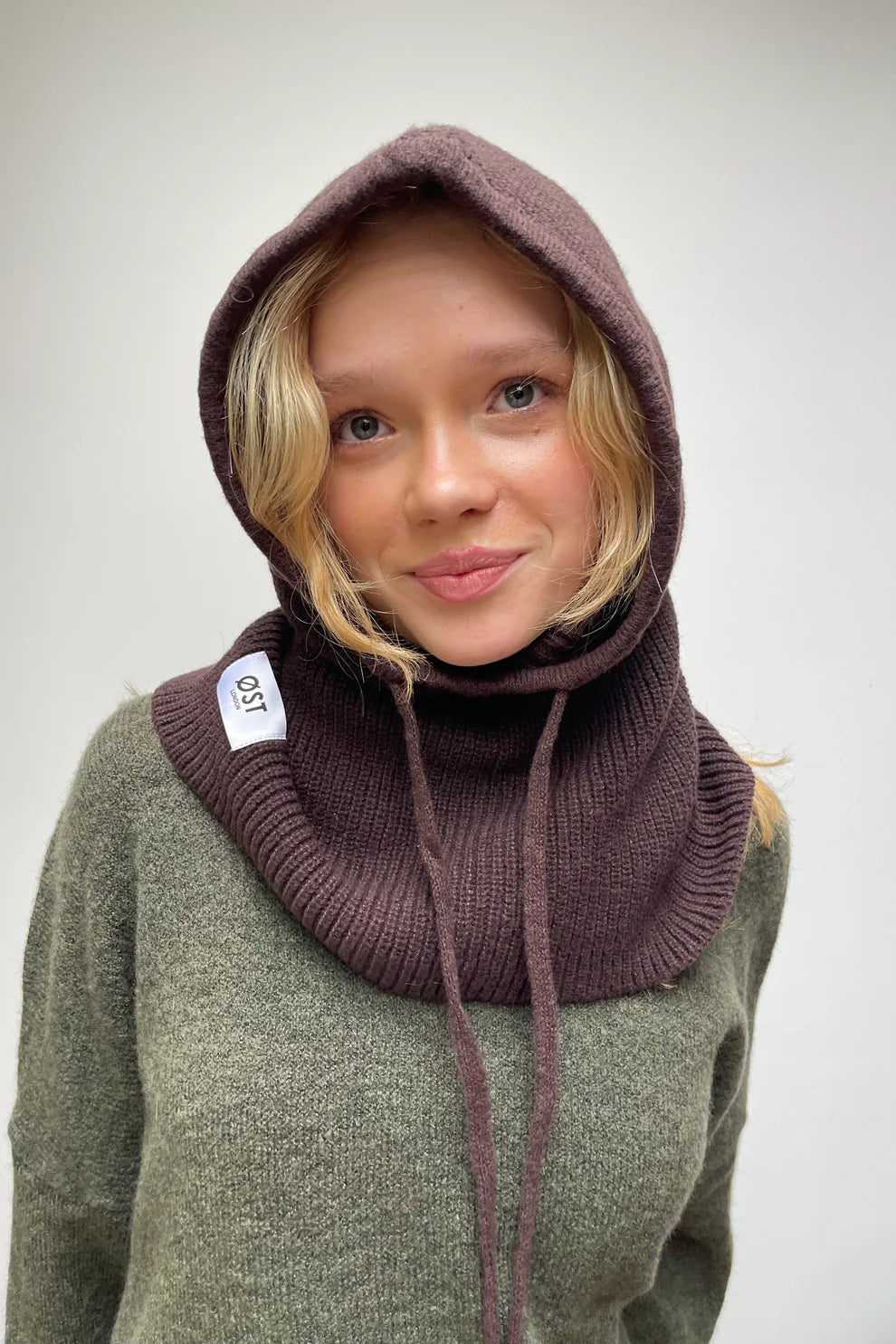 Rikke Cashmere Balaclava - Brown
