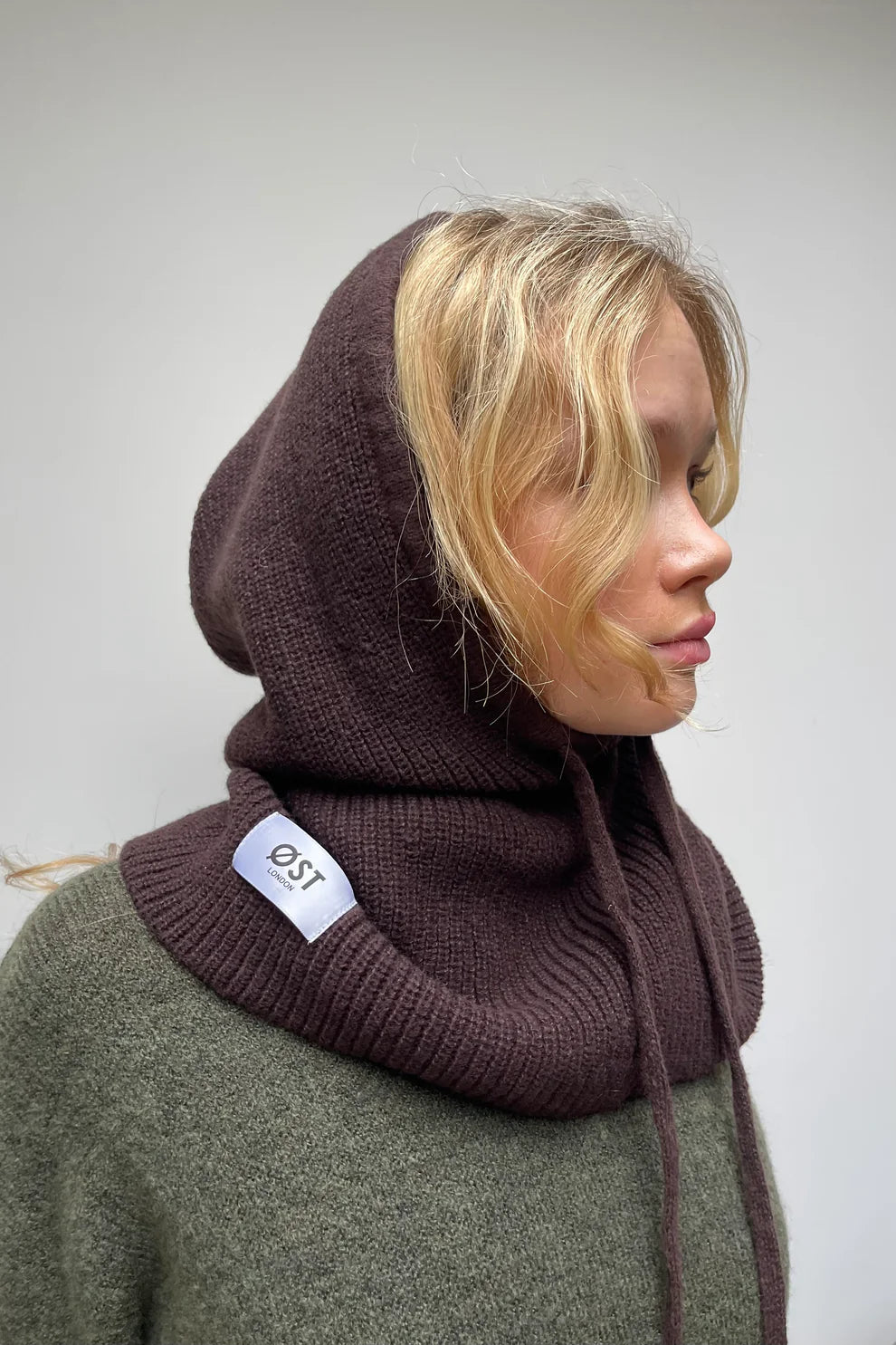 Rikke Cashmere Balaclava - Brown